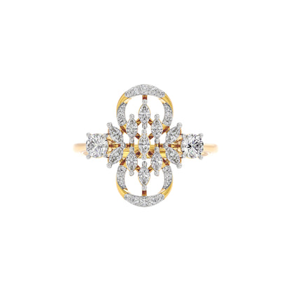 Tranquil Dream Diamond Ring 18 KT / Yellow Gold / 22