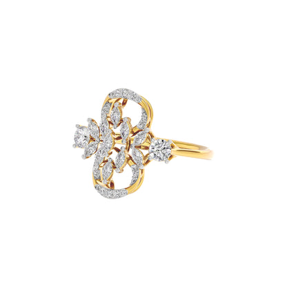 Tranquil Dream Diamond Ring 18 KT / Yellow Gold / 22