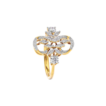 Tranquil Dream Diamond Ring 18 KT / Yellow Gold / 22