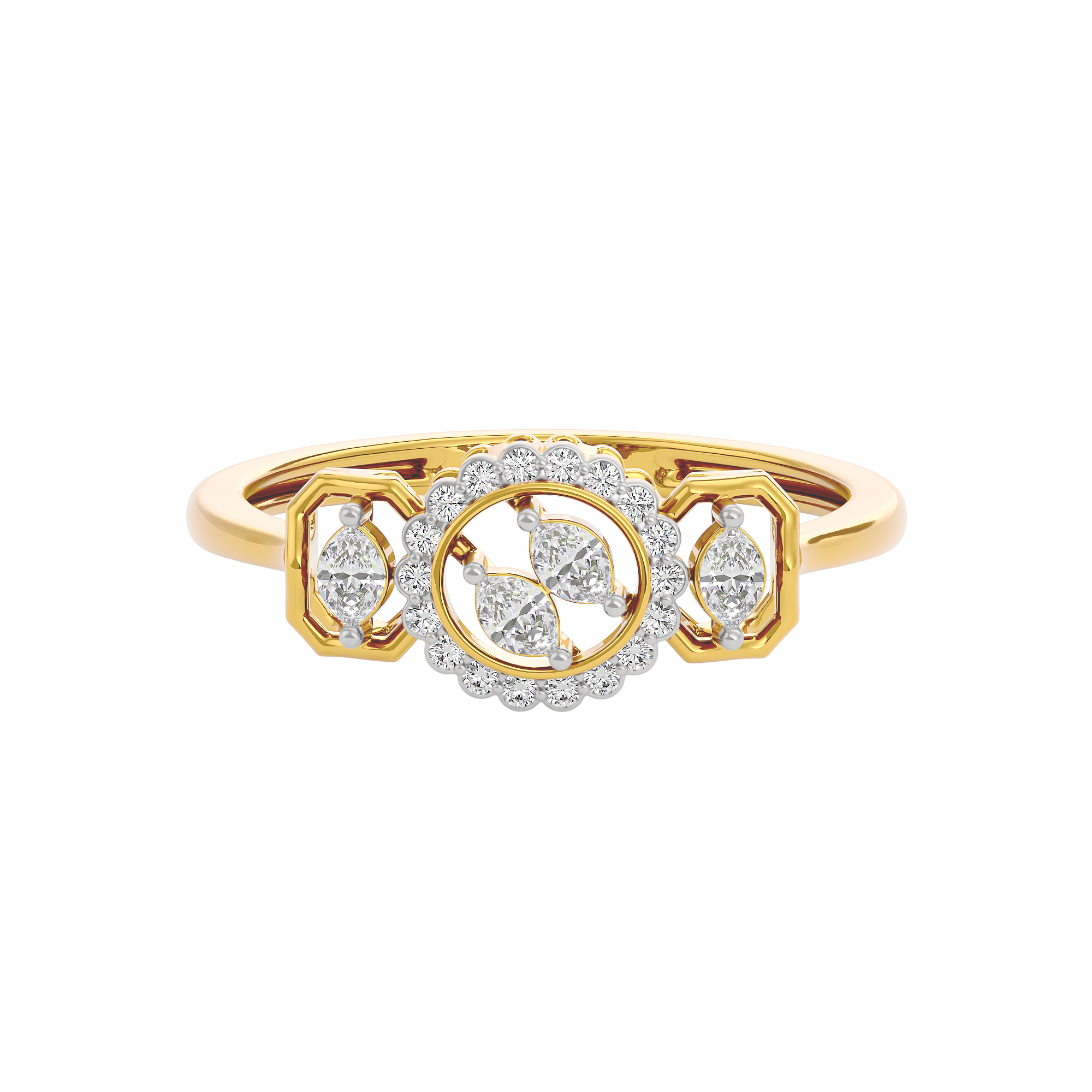 Timeless Fleur Diamond Ring