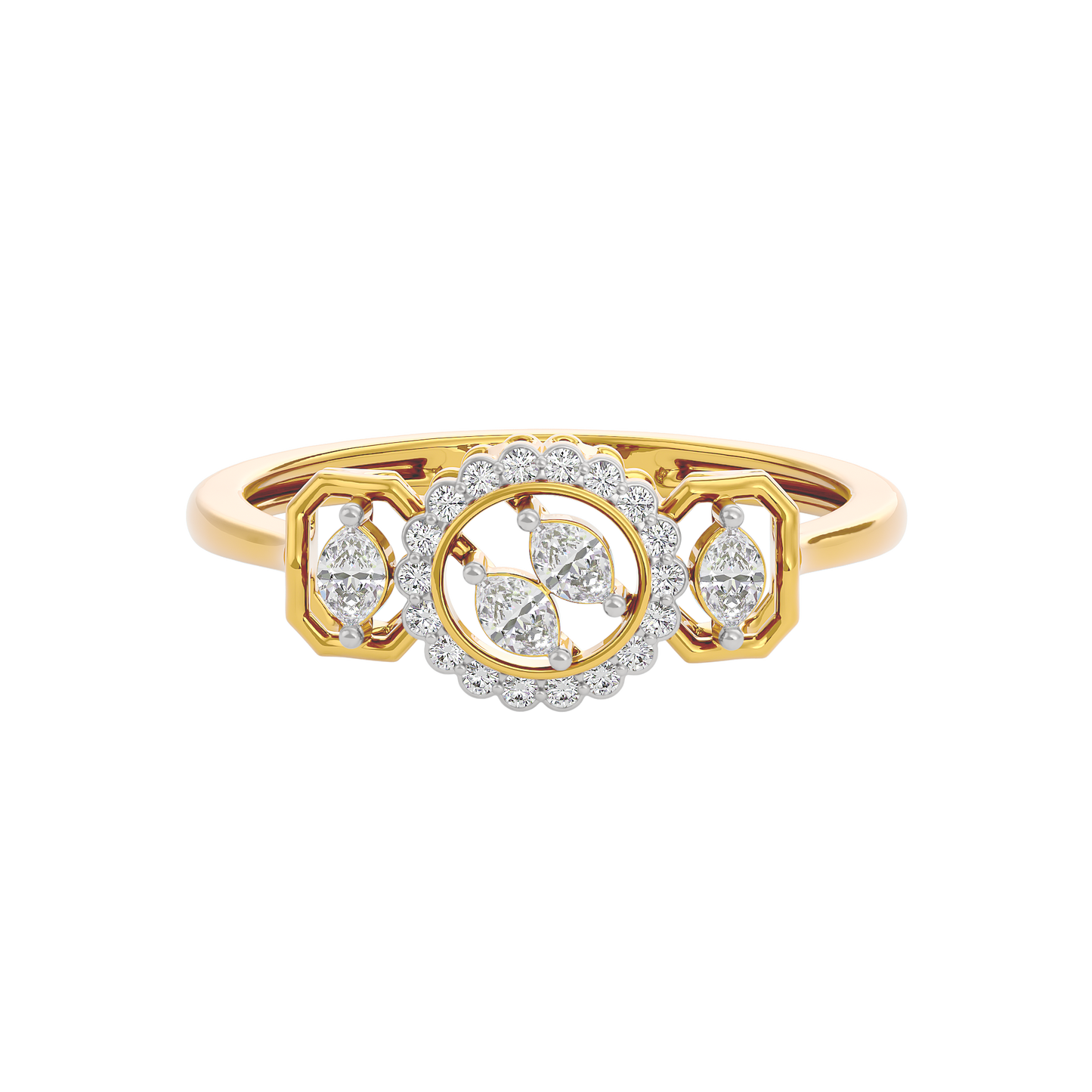 Timeless Fleur Diamond Ring