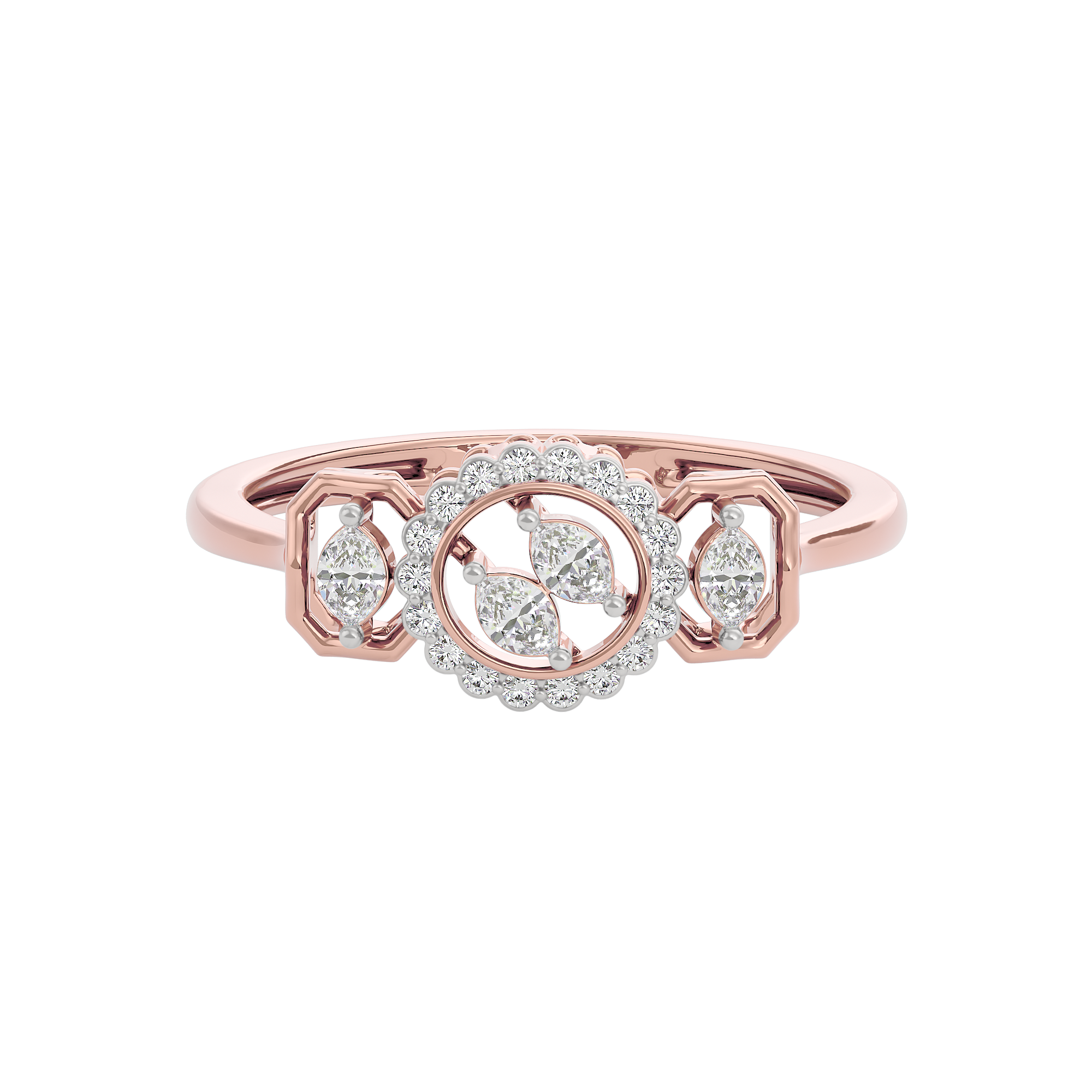 Timeless Fleur Diamond Ring