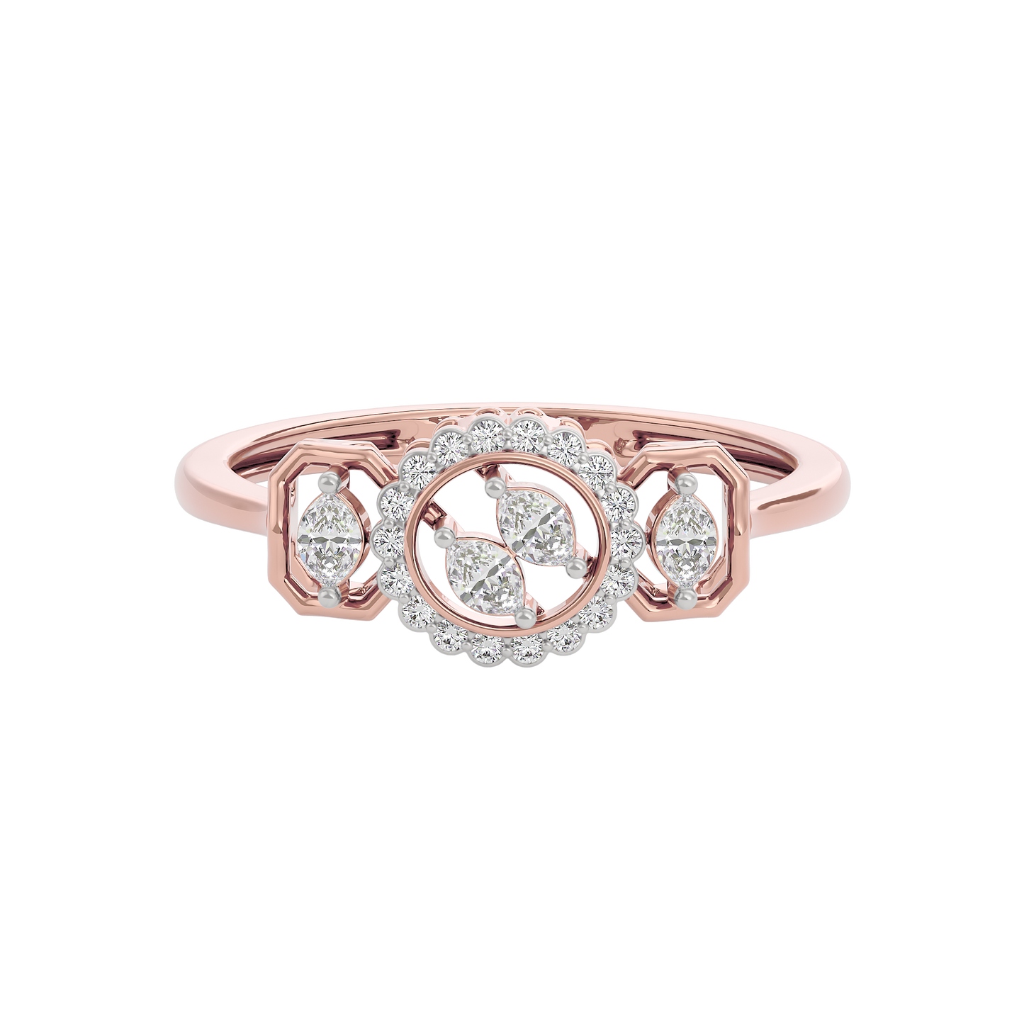 Timeless Fleur Diamond Ring