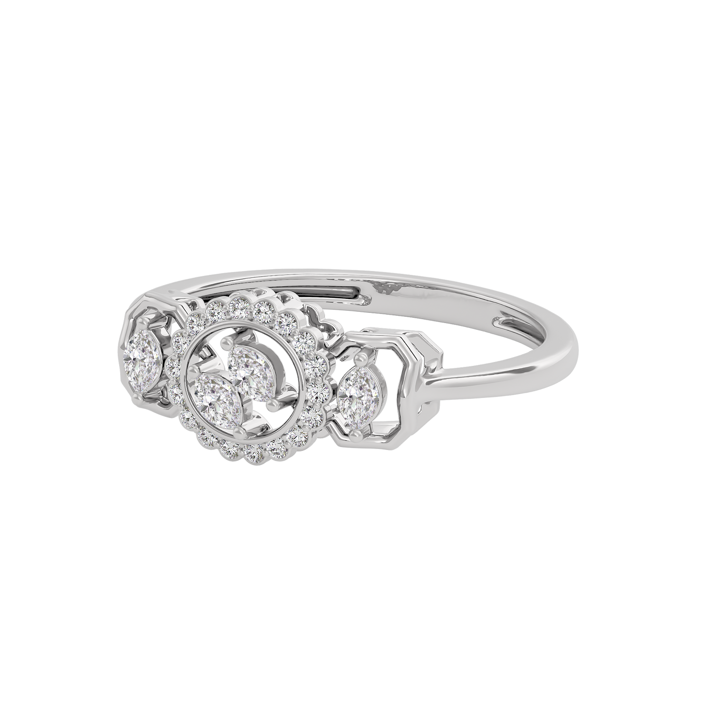 Timeless Fleur Diamond Ring