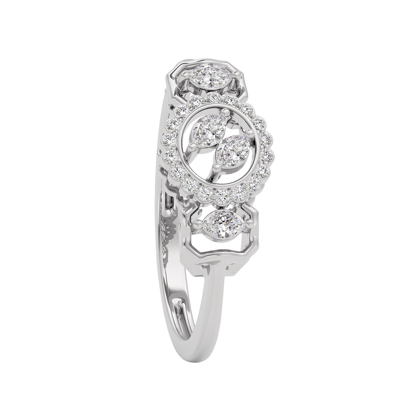 Timeless Fleur Diamond Ring