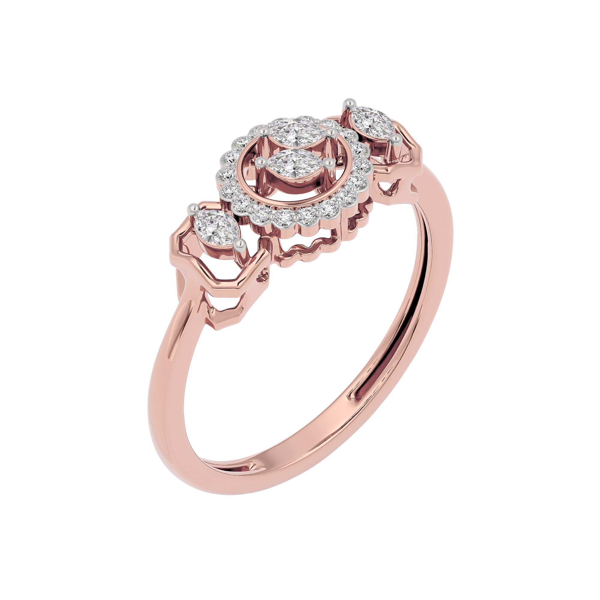 Timeless Fleur Diamond Ring