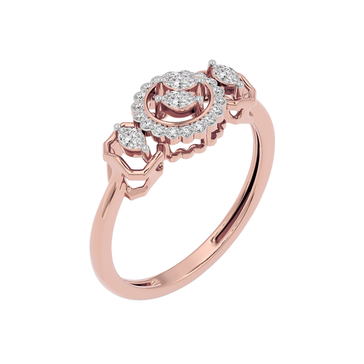 Timeless Fleur Diamond Ring