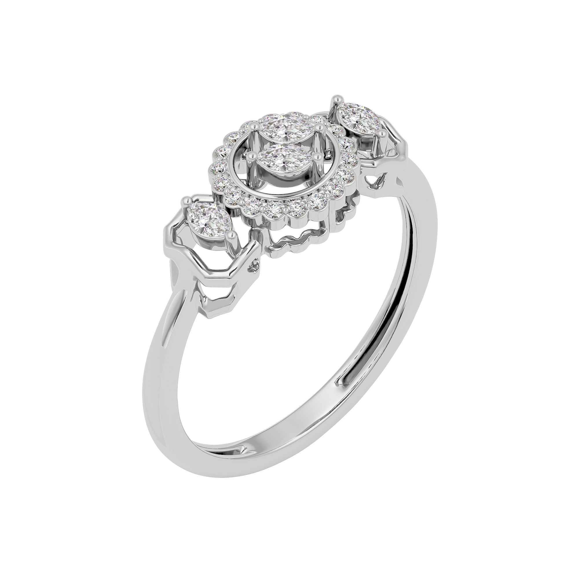 Timeless Fleur Diamond Ring