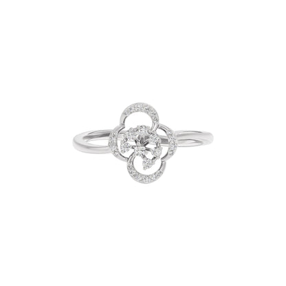 Regal Desire Diamond Ring 18 KT / White Gold / 22