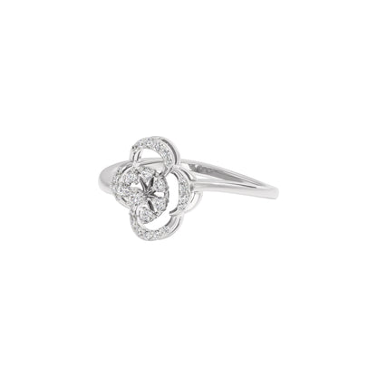 Regal Desire Diamond Ring 18 KT / White Gold / 22