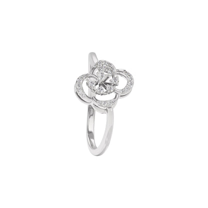Regal Desire Diamond Ring 18 KT / White Gold / 22