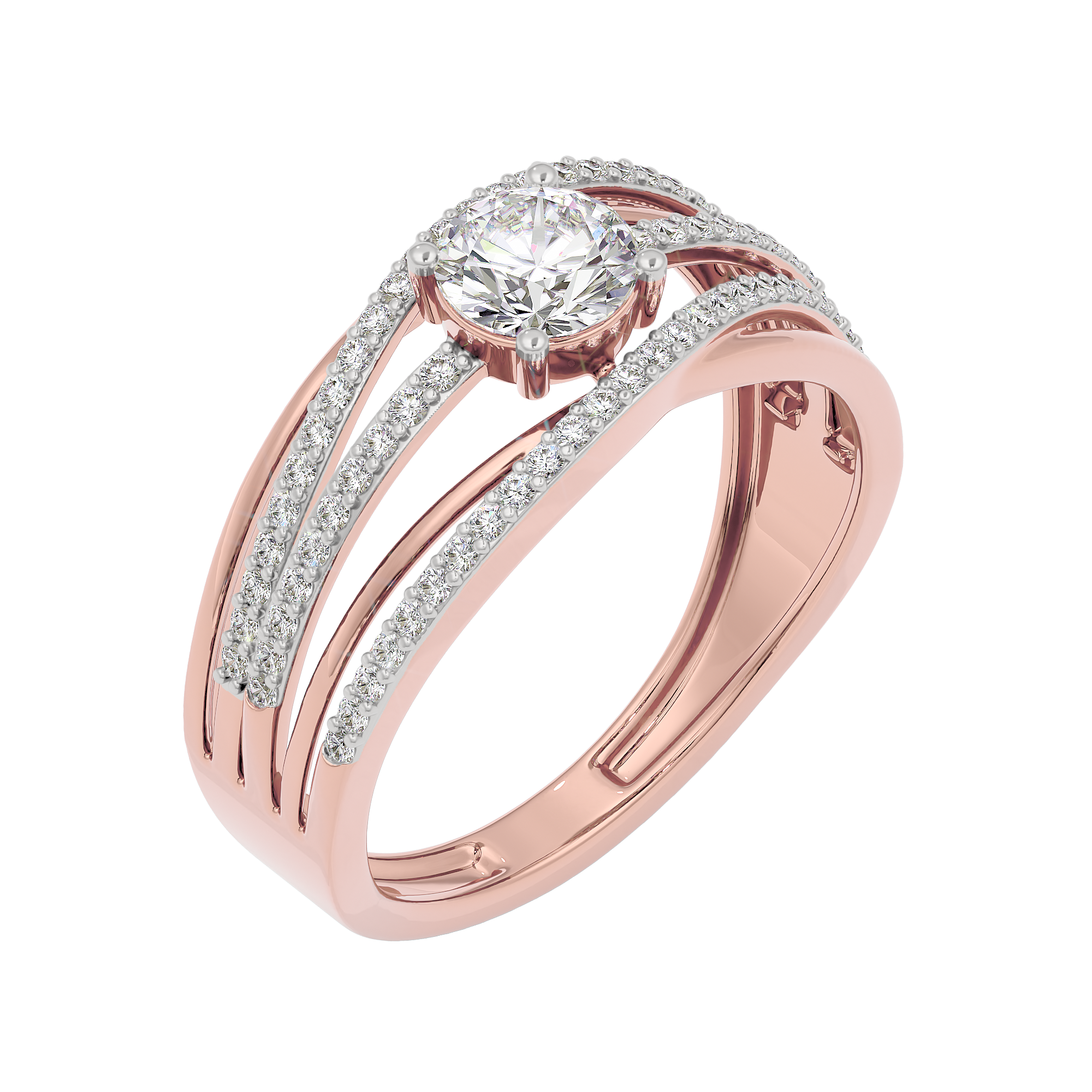 Moonlight Spark Diamond Ring