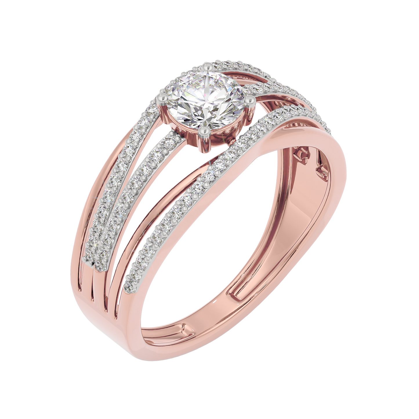 Moonlight Spark Diamond Ring