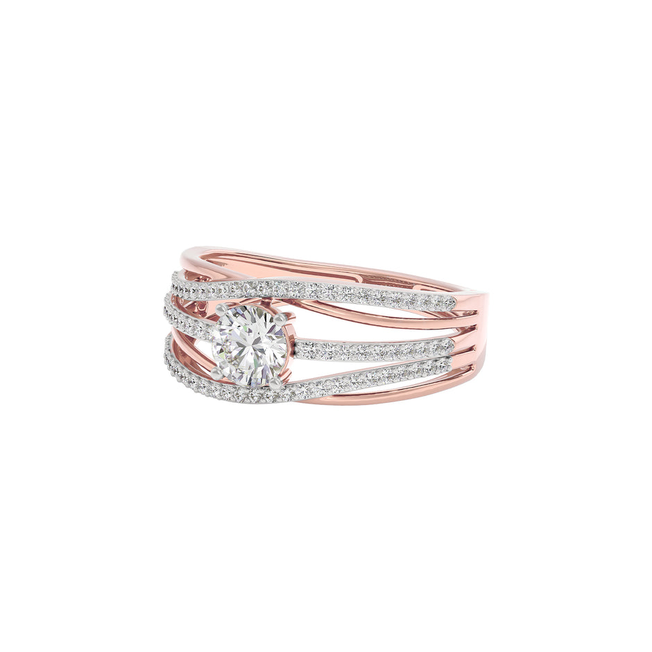 Moonlight Spark Diamond Ring
