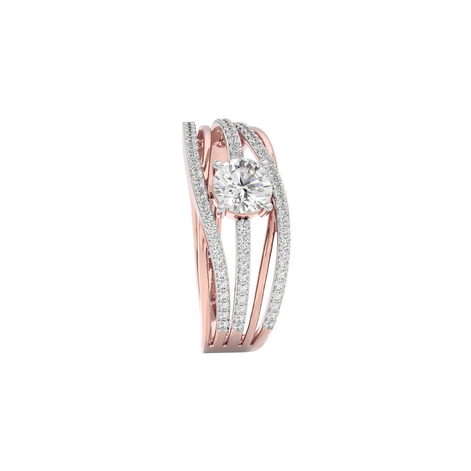 Moonlight Spark Diamond Ring