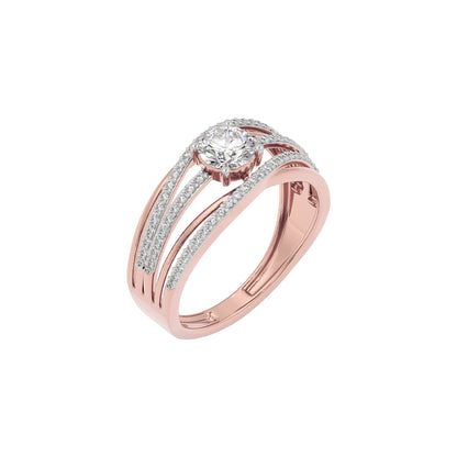 Moonlight Spark Diamond Ring