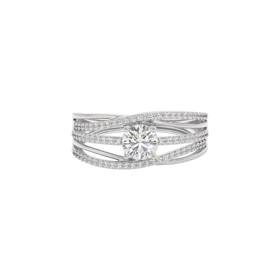 Moonlight Spark Diamond Ring