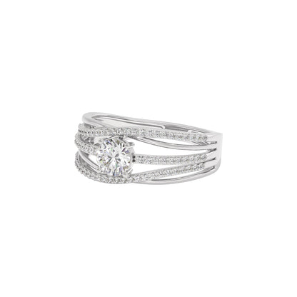 Moonlight Spark Diamond Ring