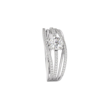 Moonlight Spark Diamond Ring