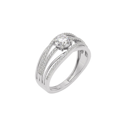 Moonlight Spark Diamond Ring