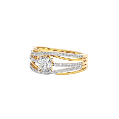 Moonlight Spark Diamond Ring