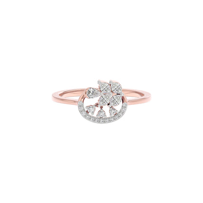 Enchanted Moment Diamond Ring 18 KT / Rose Gold / 22
