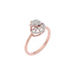 Enchanted Moment Diamond Ring 18 KT / Rose Gold / 22