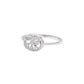 Enchanted Moment Diamond Ring 18 KT / White Gold / 22