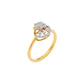 Enchanted Moment Diamond Ring 18 KT / Yellow Gold / 22
