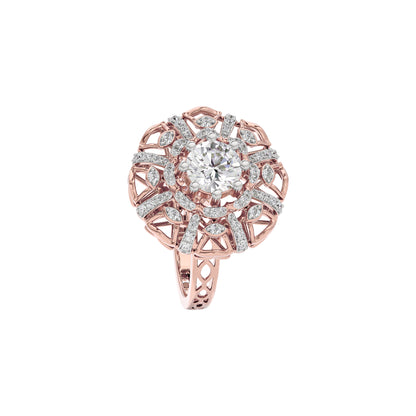 Dreamweaver Diamond Ring 18 KT / Rose Gold / 22