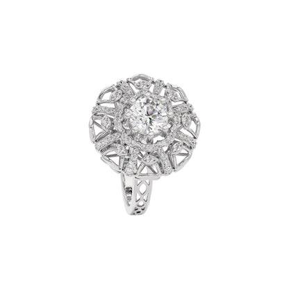 Dreamweaver Diamond Ring 18 KT / White Gold / 22