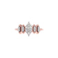 Celestial Love Diamond Ring 18 KT / Rose Gold / 22