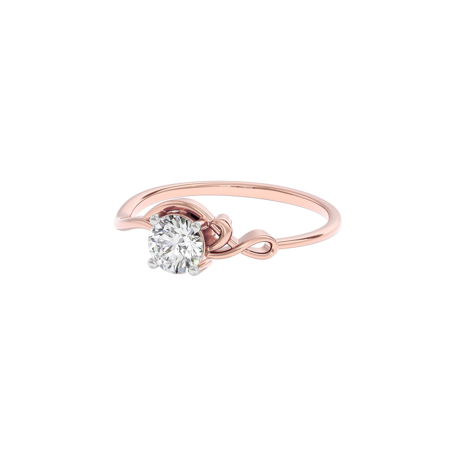 Infinite Charm Diamond Ring 18 KT / Rose Gold / 22