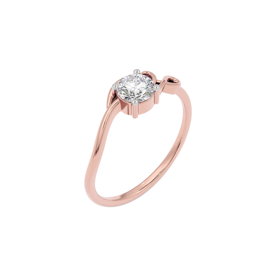 Infinite Charm Diamond Ring 18 KT / Rose Gold / 22