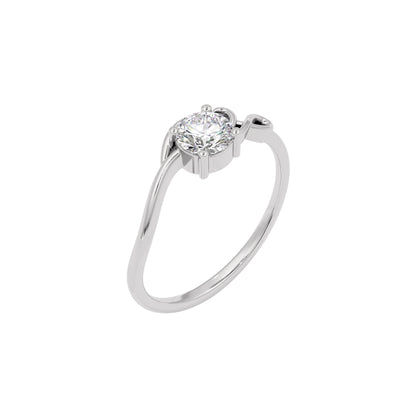 Infinite Charm Diamond Ring 18 KT / White Gold / 22