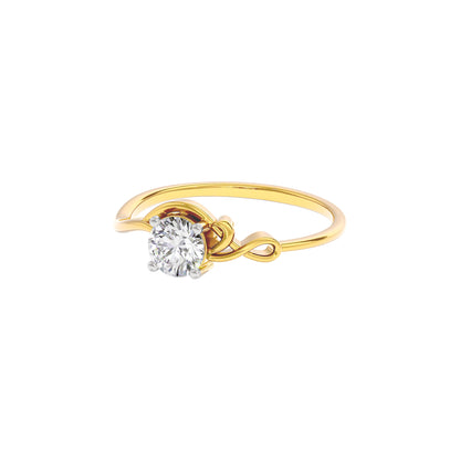 Infinite Charm Diamond Ring 18 KT / Yellow Gold / 22