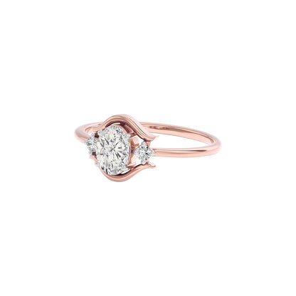 Luna Essence Diamond Ring 18 KT / Rose Gold / 22