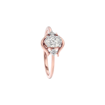 Luna Essence Diamond Ring 18 KT / Rose Gold / 22