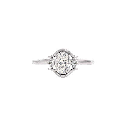 Luna Essence Diamond Ring 18 KT / White Gold / 22