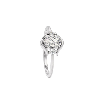 Luna Essence Diamond Ring 18 KT / White Gold / 22