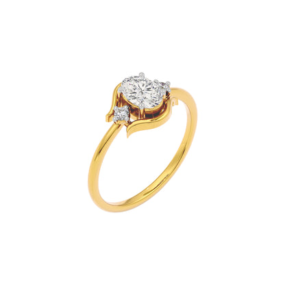 Luna Essence Diamond Ring 18 KT / Yellow Gold / 22