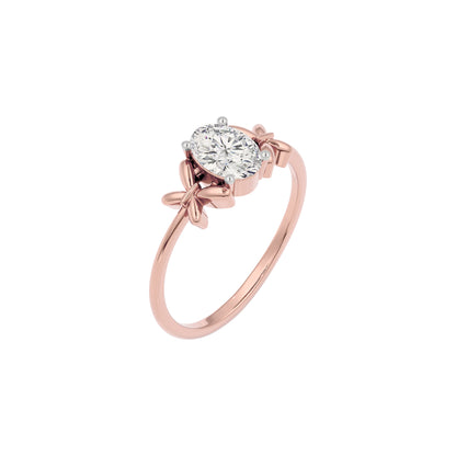 Mystic Veil Diamond Ring 18 KT / Rose Gold / 22