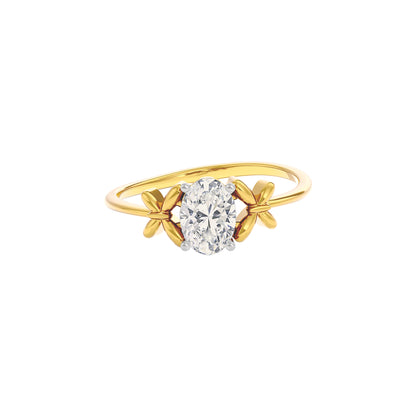 Mystic Veil Diamond Ring 18 KT / Yellow Gold / 22
