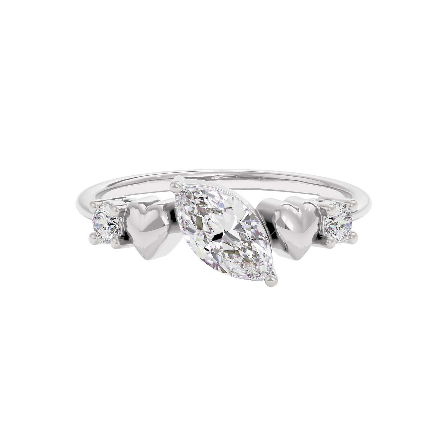 Silken Radiance Diamond Ring