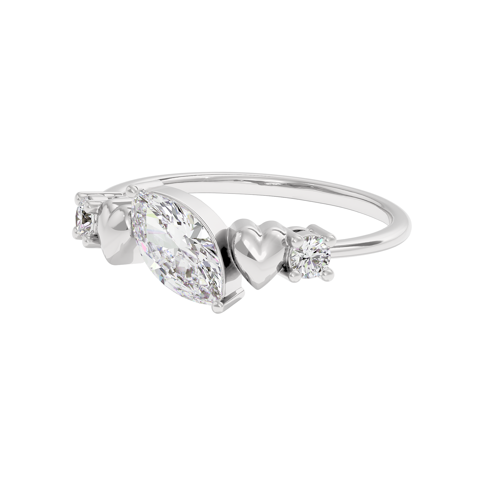 Silken Radiance Diamond Ring