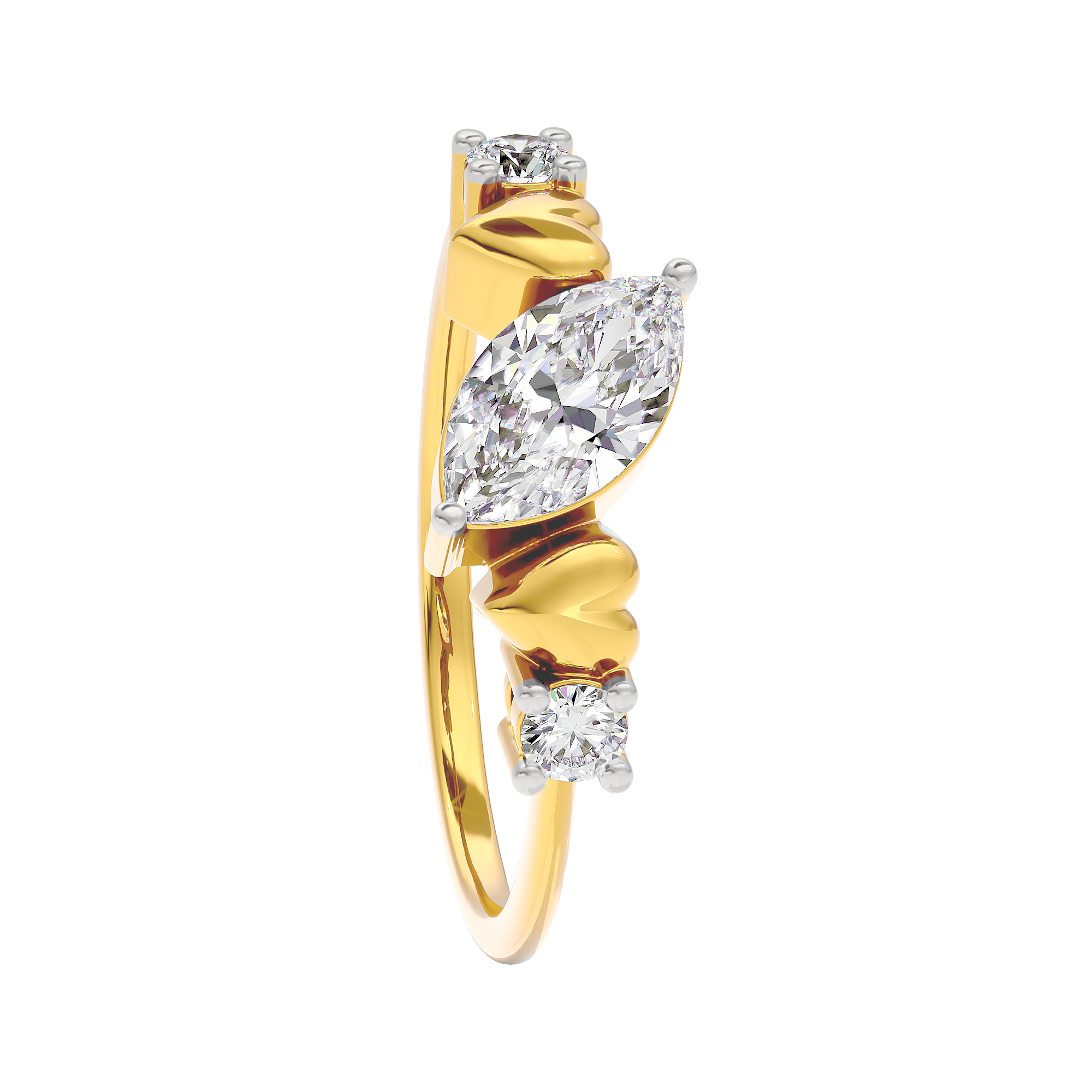 Silken Radiance Diamond Ring