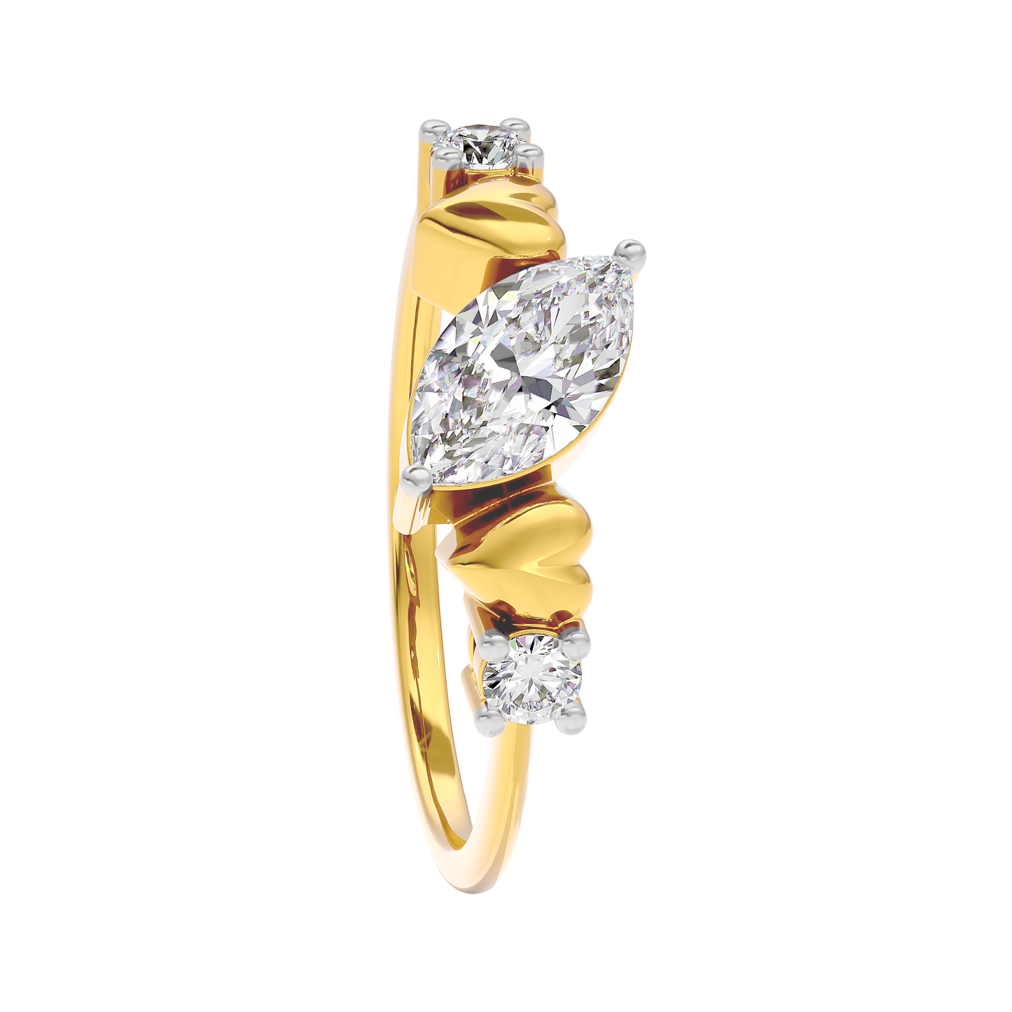 Silken Radiance Diamond Ring