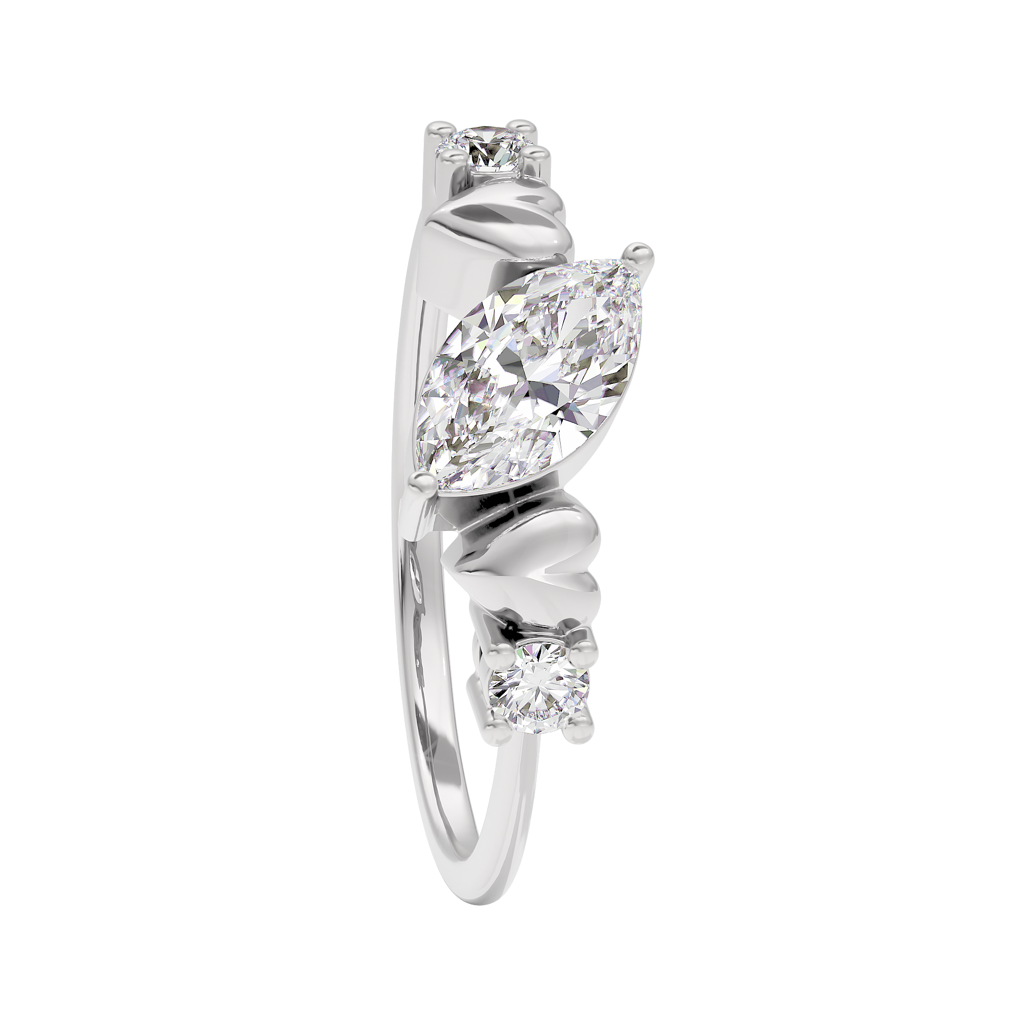 Silken Radiance Diamond Ring