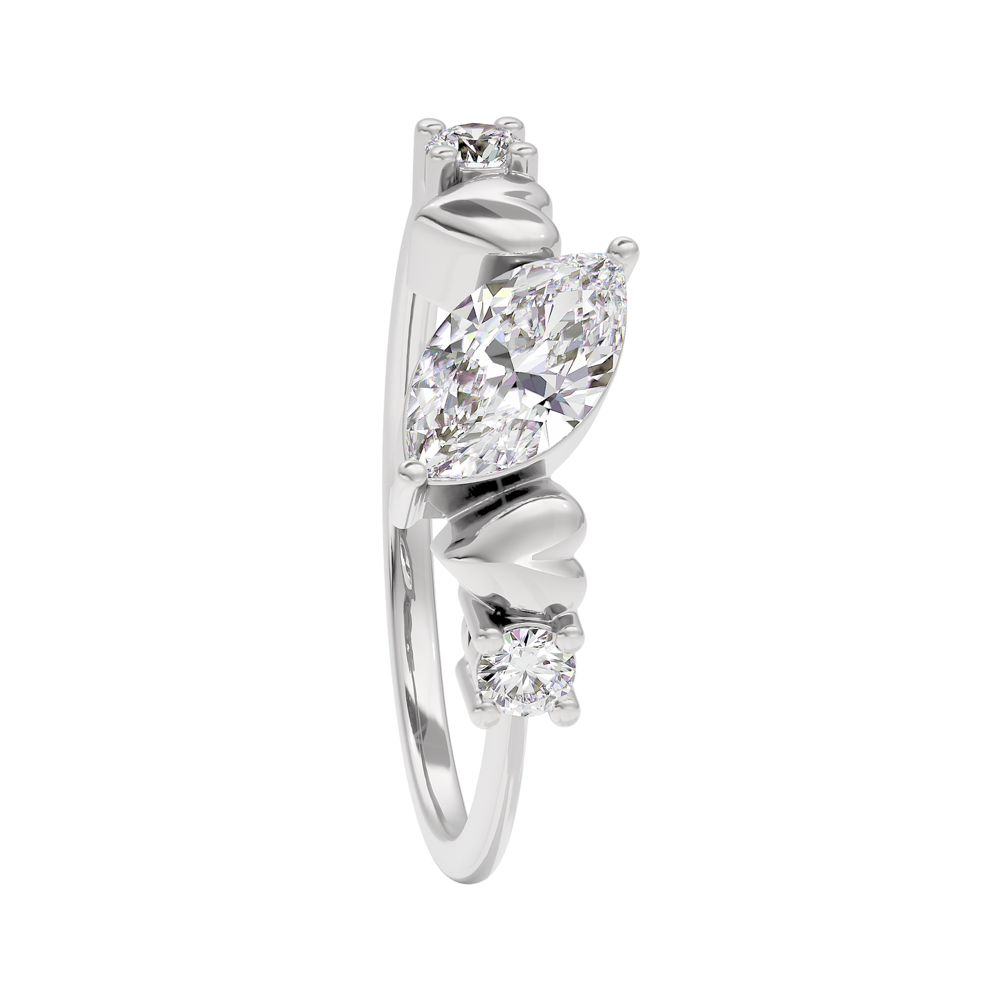 Silken Radiance Diamond Ring