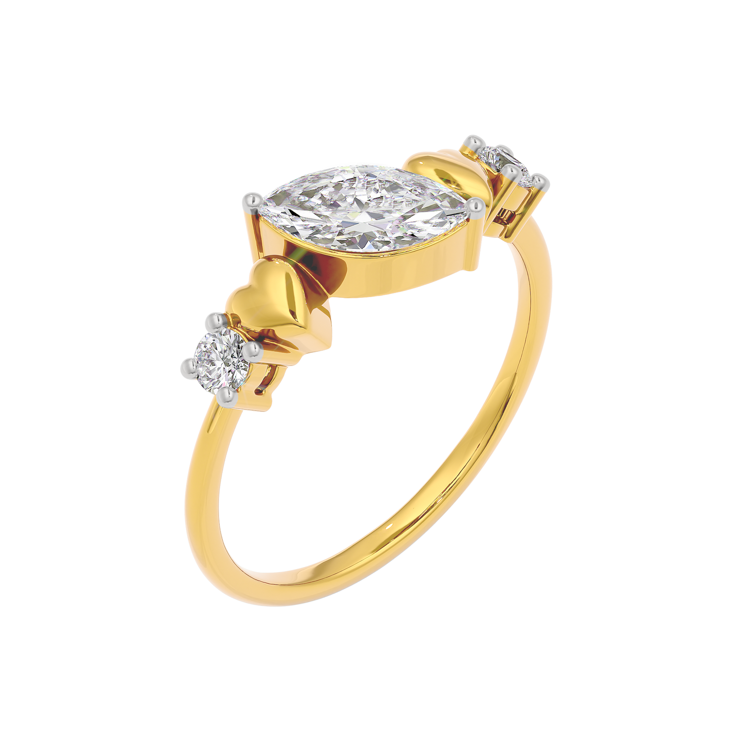 Silken Radiance Diamond Ring